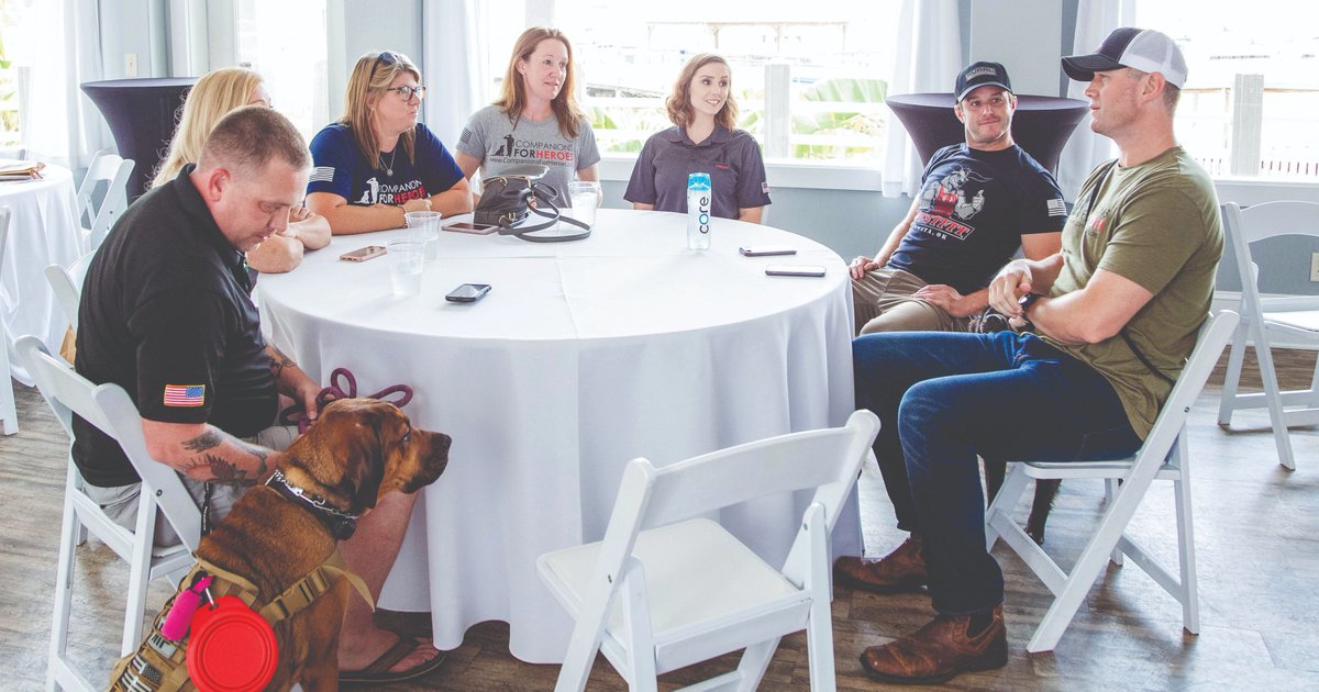 c4heroes's tweet photo. We are SO thankful to have such awesome employees who go above and beyond their call of duty to bring joy to our nation’s Heroes! Today we celebrate our fantastic C4H employees!
.
.
.
#NationalEmployeeAppreciationDay #companionsforheroes #C4H #freeadog #saveavet https://t.co/Kv7YeRcuAx