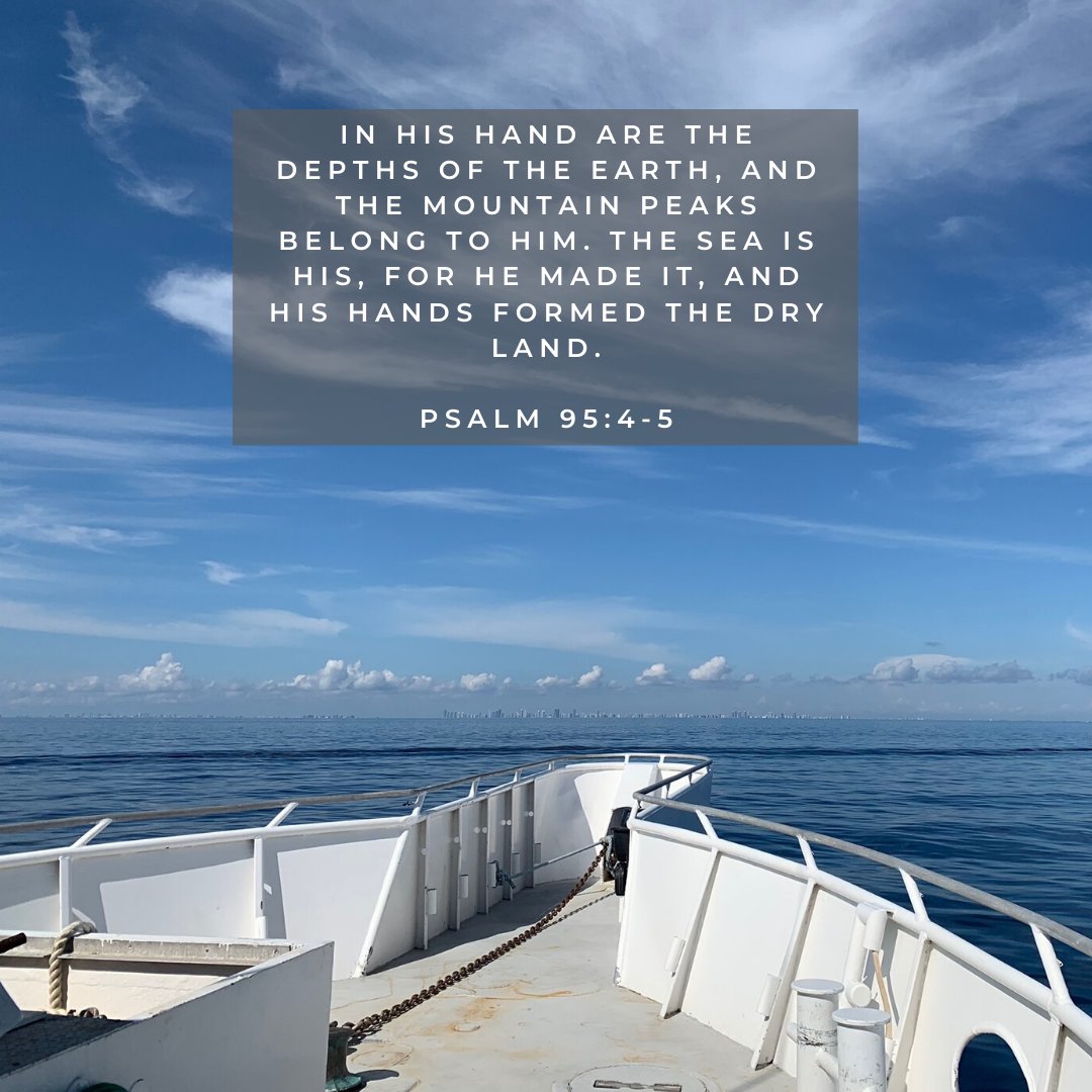 Psalm 95:4-5