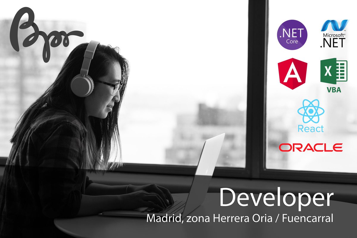 BPR_IT's tweet photo. ¿Buscas un nuevo reto cómo #Programador .NET?💻🔎
 
¿Te gustaría trabajar de 7:30 a 15:30 todo el año?
 
📷 https://t.co/4n1hJYmtMY
📍 #ProyectoEstable en #HerreraOria, #Madrid
📩+Info: rrhh@bpr.es
 
#programadorMicrosoft #DotNetDeveloper #trabajo #empleo #talentoIT #hiring #BPR https://t.co/oeHxDnbrr1