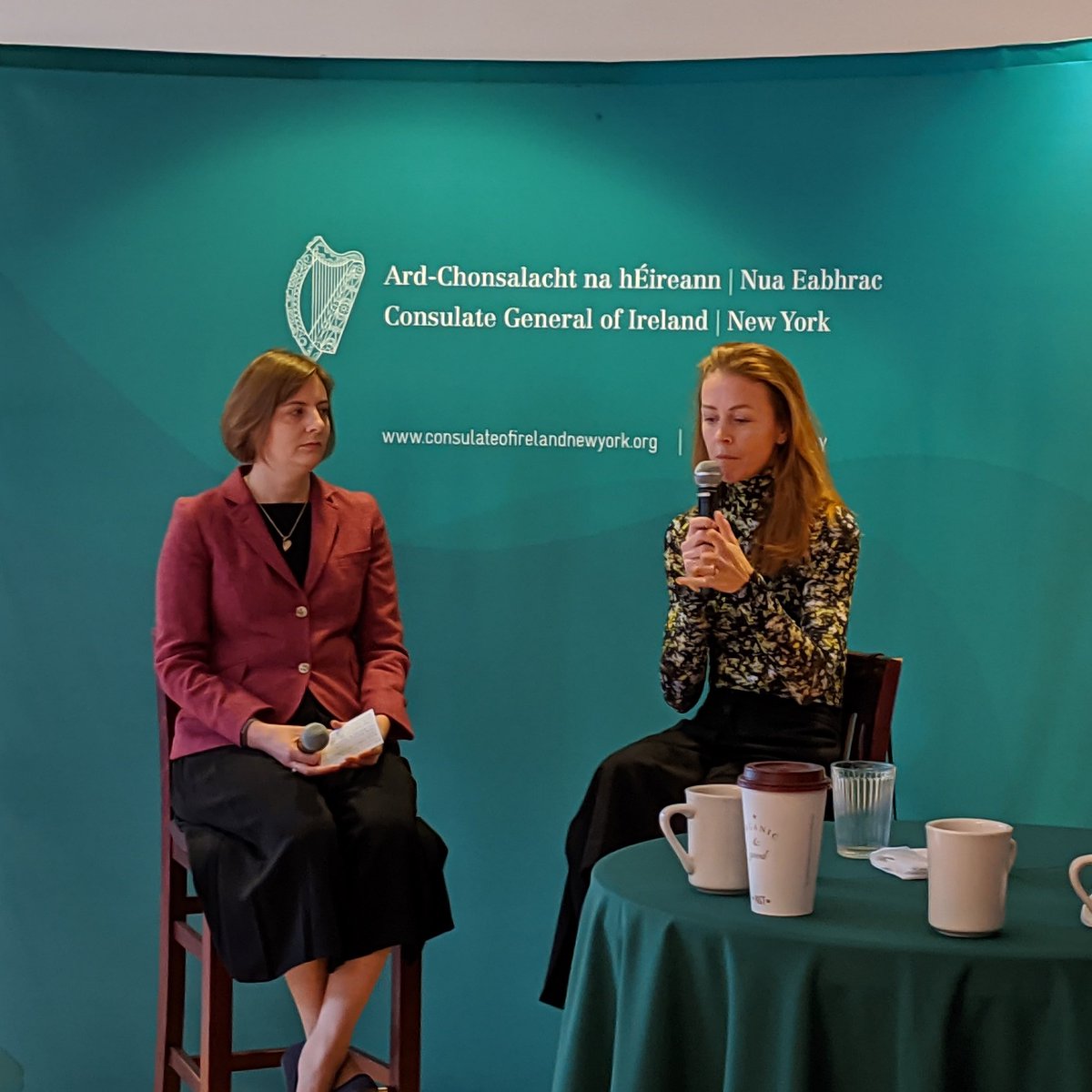 jimfrawleyNY's tweet photo. Loved hearing the perspective of Jean Butler, legendary dancer from #riverdance on her journey to becoming a world class performer. #irishconsulate #networking #firstfriday #irishdancing https://t.co/DgEvhAUVwV