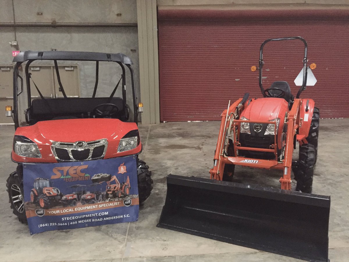 KiotiTractors's tweet photo. 🐎 Rodeo is in town 🐎
Bring your family out to watch the intense bronco riding, bull riding, and barrel racing tonight and tomorrow night at T. Ed Garrison Arena. Be sure to stop by our display and check out our equipment. Throw your kids in the seat take a picture and tag us. https://t.co/125KXBEfnL