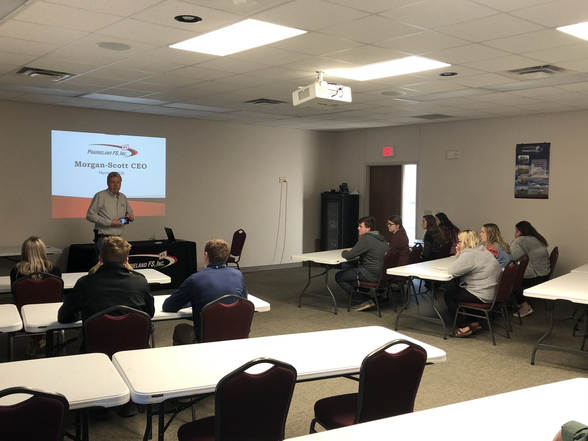 Keith Hufendick CEO <a href="/PrairielandFS/">Prairieland FS, Inc.</a> discusses his career in the FS System and explains our company to <a href="/MorganScottCEO/">Morgan-Scott CEO</a> group .