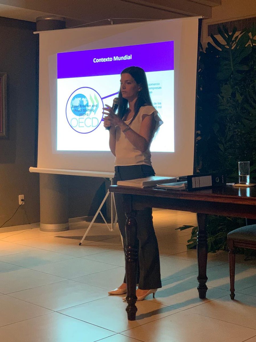 Nuestra CEO, Agustina Galeazzi, disertó sobre la nueva normativa de Precios de Transferencia que introdujo la reforma fiscal junto al Estudio Jurídico Livieres Guggiari. #GTUY