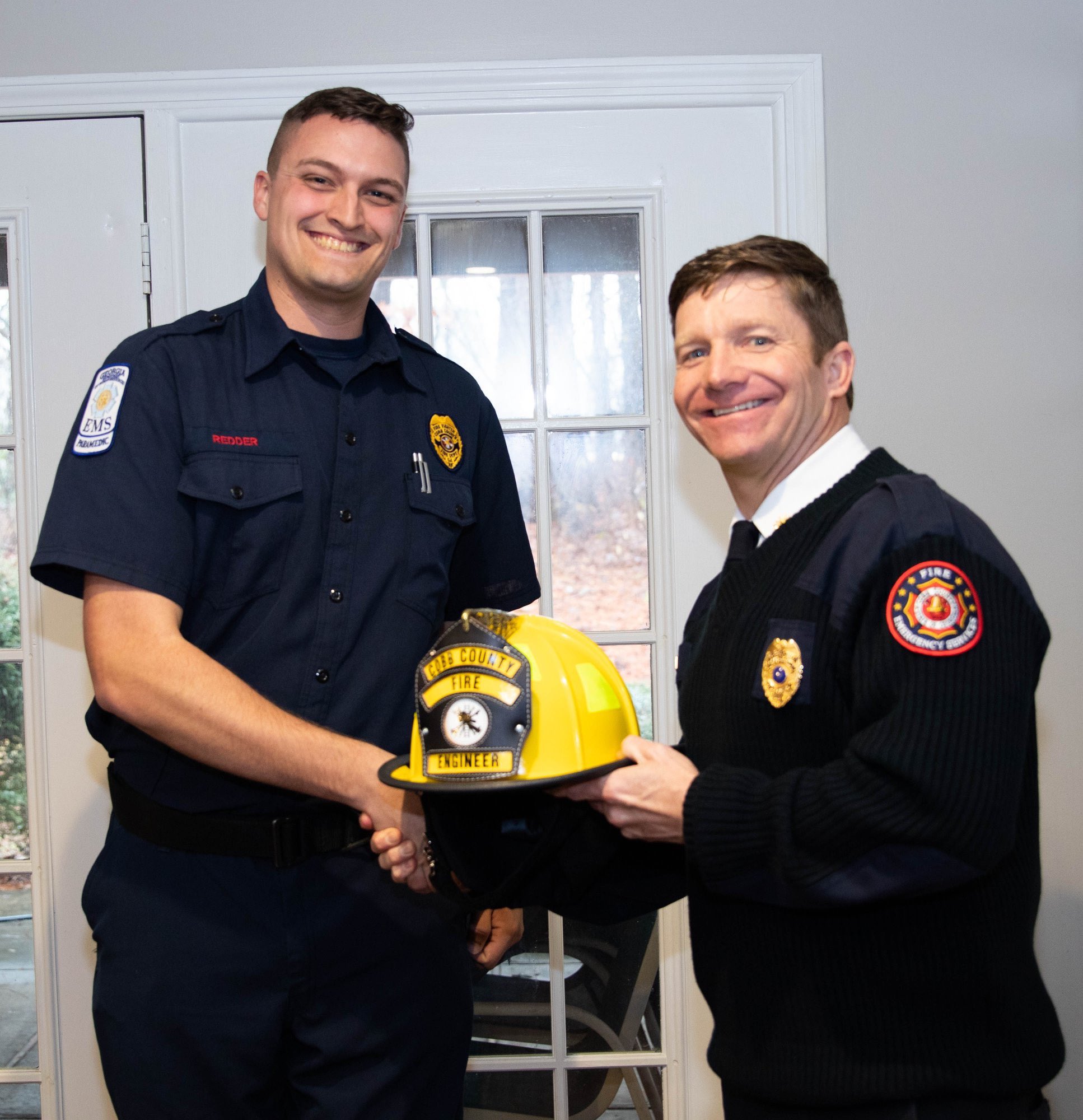 Cobb County Fire & Emergency Services on Twitter: to Matt Redder. Matt is one of Cobb County's newest Fire Engineers. Eng. Redder is headed to Station Good Luck, Matt. https://t.co/TvZ0cIoHUe" /