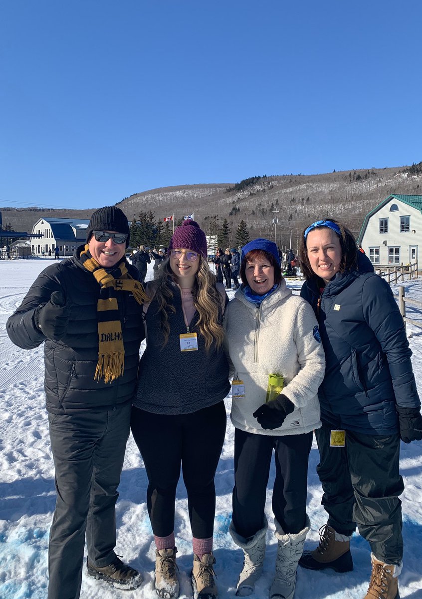 And we are off <a href="/DGHfoundation/">Dartmouth General Hospital Foundation</a> team for <a href="/GetUpThere_NS/">Get Up There</a> - amazing day for climbing!