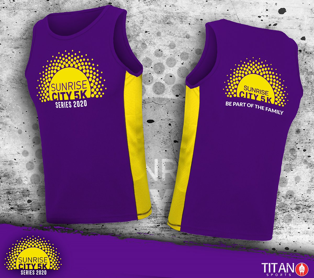 𝐓𝐖𝐎 𝐖𝐊𝐒 𝐋𝐄𝐅𝐓 𝐓𝐎 𝐎𝐑𝐃𝐄𝐑 𝐘𝐎𝐔𝐑 𝐕𝐄𝐒𝐓!𝐓𝐇𝐄 𝐃𝐄𝐀𝐃𝐋𝐈𝐍𝐄 𝐈𝐒 𝟐𝟎 𝐌𝐀𝐑𝐂𝐇. Be sure to order yours when registering for #sunrisecity5k. If you have already registered contact us at events@perfectmotion.org and we will sort out the change for you.