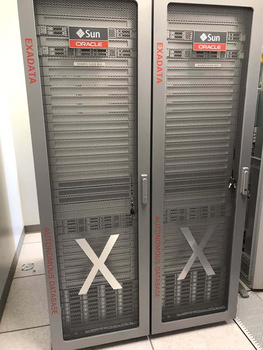 Let’s have some fun. Brand new ExaCC is getting ready. @OracleCloud #Exadata #CloudAtCustomer