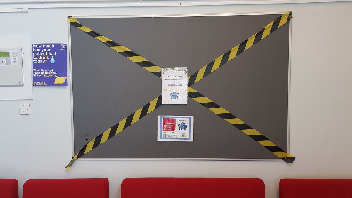 Getting ready for Nutrition and Hydration Week 2020. Watch this space everyone
#USWNHW2020
@USWCareSciences 
@USW_ClinSimCent 
<a href="/NHWeek/">N&H Week</a>