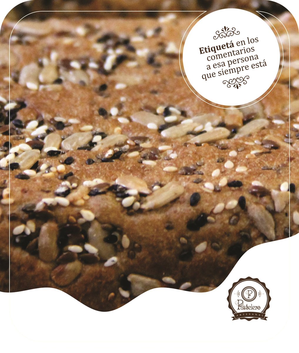 elpasteleroart1's tweet photo. Como nuestro Pan Integral...
Etiquetá @ en los comentarios a esa persona que no puede faltar en tu vida...
🍞😉
(Hay un regalo para 2 afortunados)
Viernes en Casa Central de Av. 59 & 48
y Café Boutique de Av. 10 4127
#elpasteleroartesanal #LlevaPostre #necochea #viernes https://t.co/M7BhKfIF41