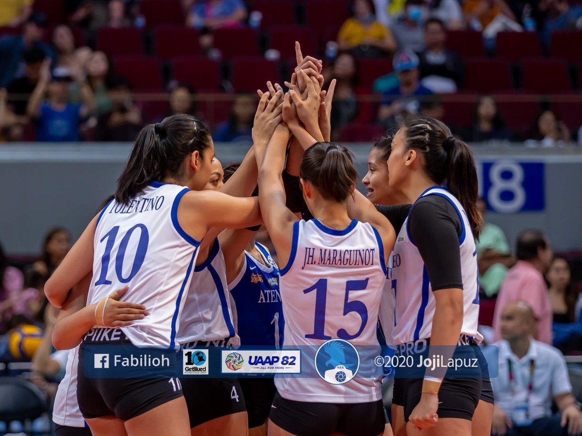 oikawa1tooru's tweet image. This hashtag reminds me of Ateneo's Happy, Unity, Heartstrong days! It's been years already, but the mantra is still the same! When Ateneo plays, it's always with HEART! 💙
#OneHeartbeatAteneo 💙🦅
#HappyUnityHeartstrong 💙
#UAAPSeason82WomensVolleyball 🏐