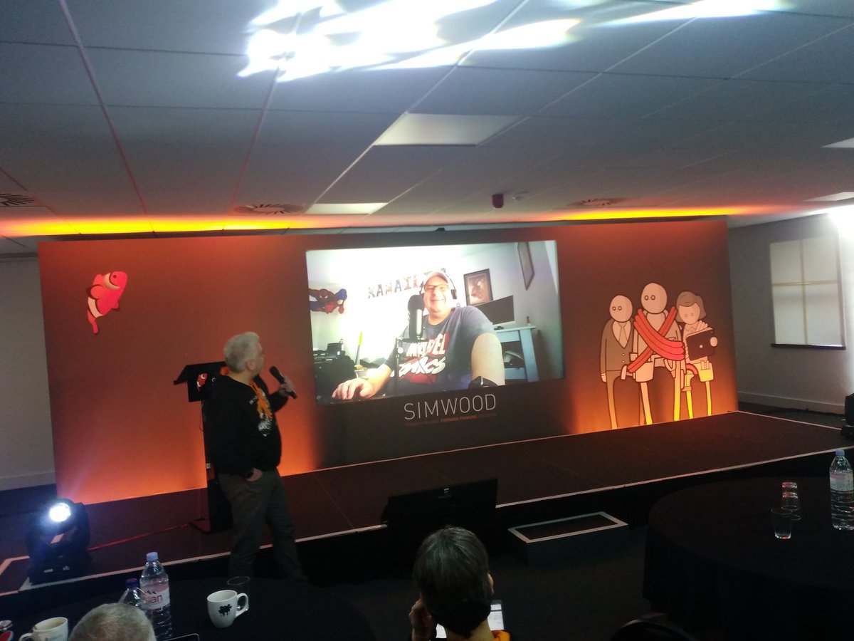 miconda's tweet image. Now @fredposner at #SimCon3 presenting about using @kamailio as sip edge router