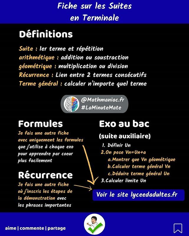 MathManiacFR's tweet photo. Cette fiche repose sur les notions à retenir et la rédaction des énoncés au bac.

Cela permet d'expliquer 3 points.

1- On peut faire plusieurs fiches pour le même chapitre.

Cela permet d'aérer chaque fiche et donc de mieux retenir les infos.

2- Une fi… https://t.co/2sYXBFSrTD https://t.co/9qdA0bVqk1