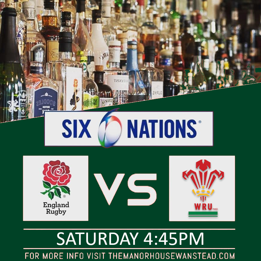 Join us tomorrow to watch England v Wales - One of the most iconic matches in the world, on the Big Sceen.

Lots of Great Food and the Biggest Craft Beer Selection in town.

#6Nations2020 #6Nations