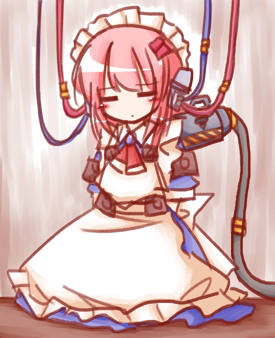 #無言でメイドさんをあげる見た人もやる 