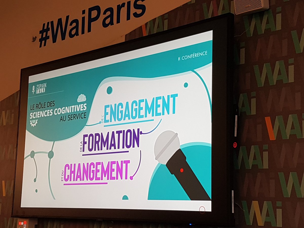 Timberconseil's tweet photo. Talk de #2Spark au #Wai de #BNPParibas ce 6 Mars. Engagement et neurosciences, 2 thèmes de prédilection ;-) https://t.co/rwecCA3PNf