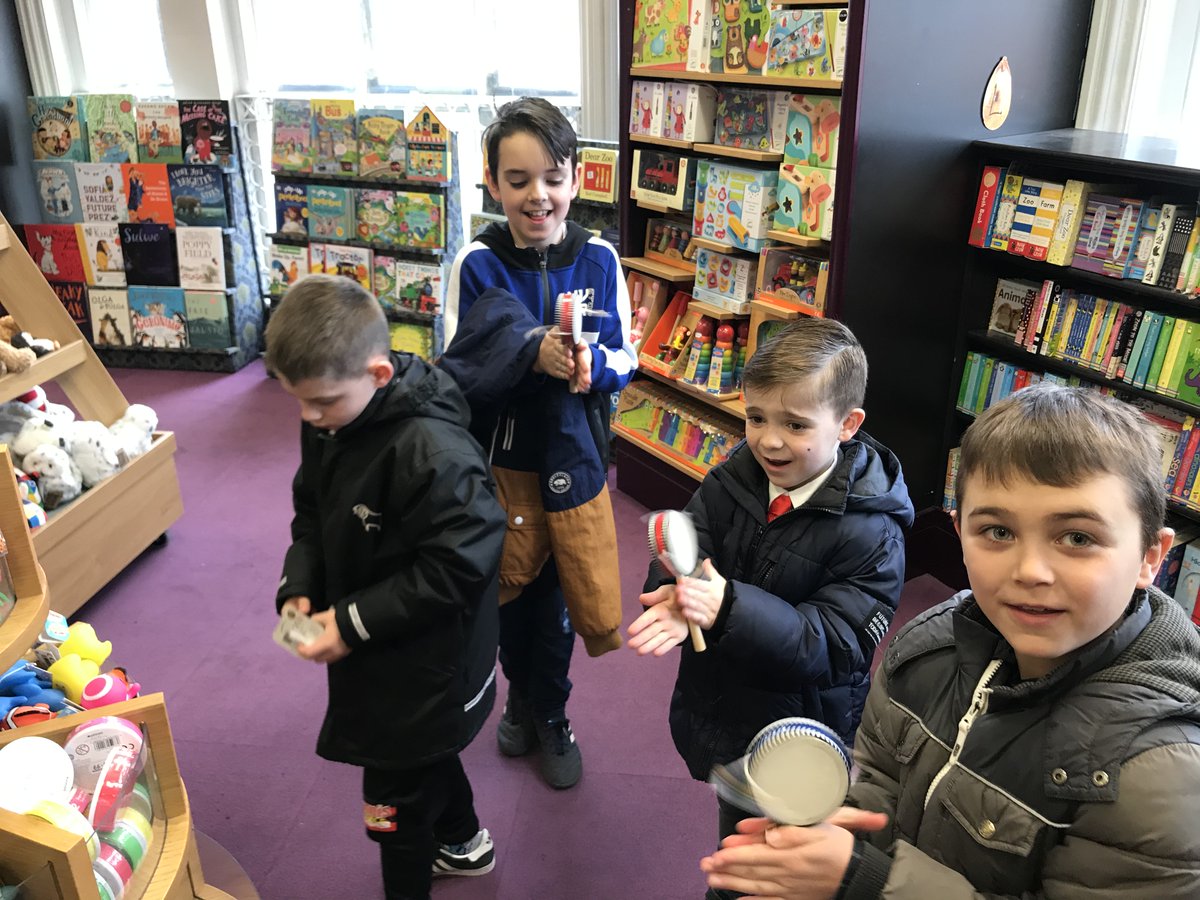 ReptonPrimary's tweet photo. On WBD some of our children were taken to @WaterstoneDerby to pick a book. They behaved perfectly and loved the chance to choose a book from a book shop. The staff at Waterstone's were so welcoming and helpful. Thanks to @ReptonSchool for the use of the minibus for the afternoon. https://t.co/du18WHRBPS
