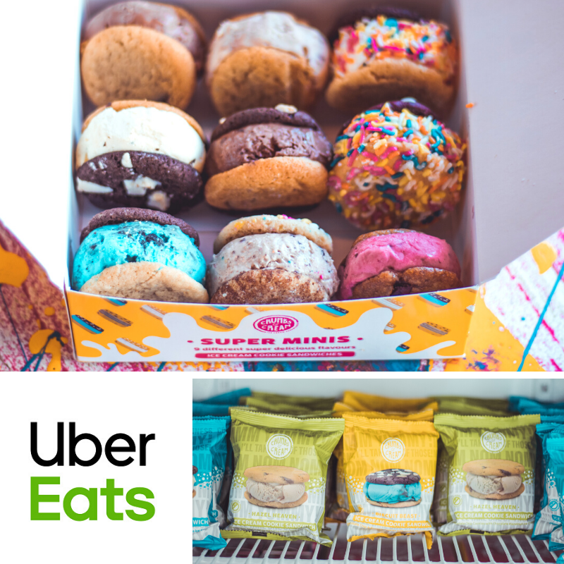 It’s the weekend!!! 
🛵🍧🍩🍪🍡🍦🛵🍧🍩🍪🍡🍦
Get your #CrumbsFix delivered via #UberEats, #MrD and #OrderIn!
🛵🍧🍩🍪🍡🍦🛵🍧🍩🍪🍡🍦
#CrumbsAndCream #IceCreamSandwiches #IceCream #Cookies #DeliciousnessDelivered