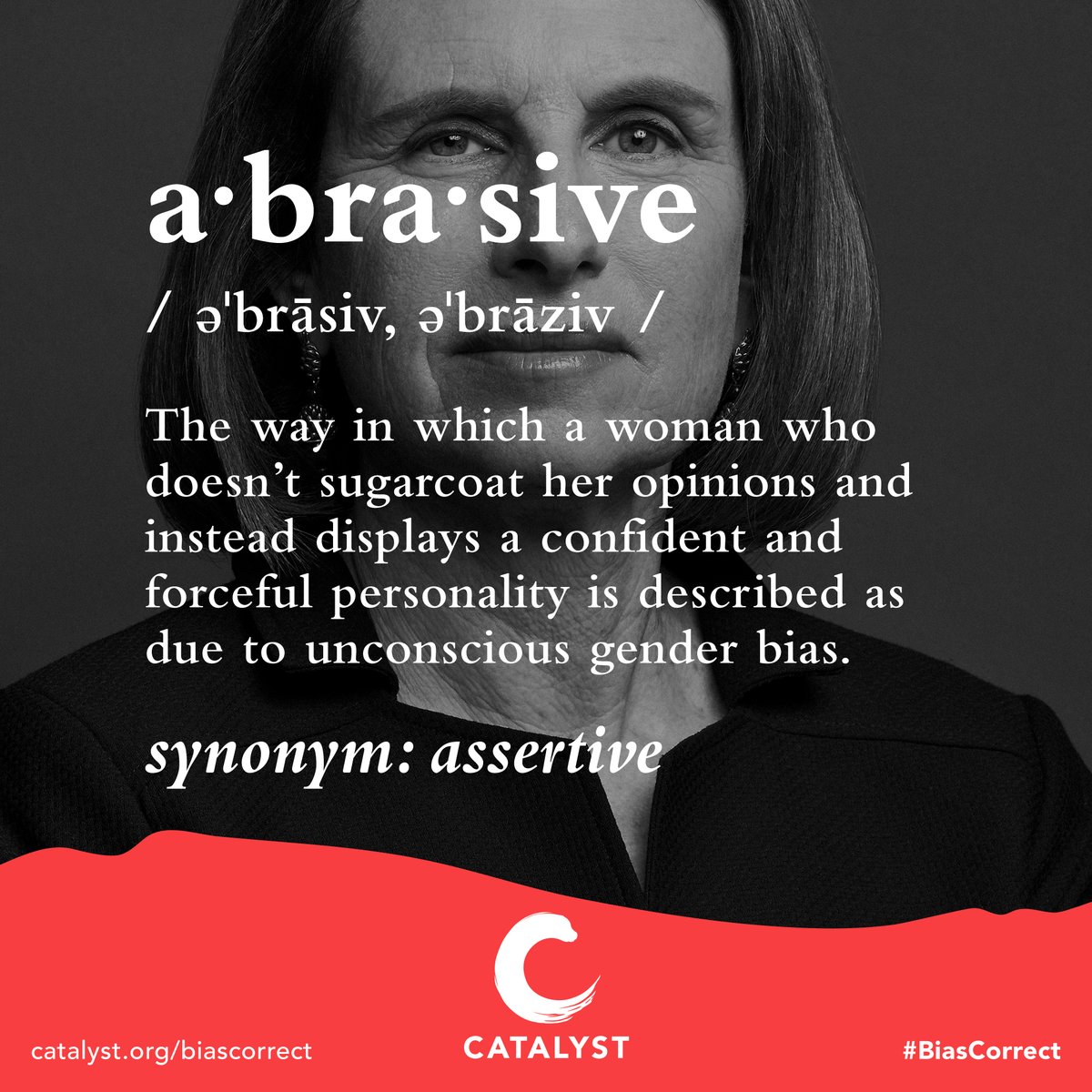 CatalystInc's tweet photo. Now is the time to join Catalyst CEO, @lhariton in the #BiasCorrect Campaign at https://t.co/2o9vLX8DMb. #IWD2020 https://t.co/jsaRH39GXc