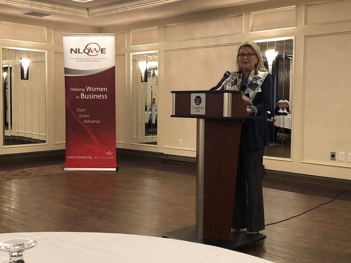 nlowe_org's tweet photo. The room is laughing with Millie Foley of Baystar Catering as she shares her international travel stories. She bought a travel-round-the-world pass, waitressed around the world, met her husband in Japan &amp; opened a restaurant in Tokyo. She’s catered all around the world! #IWD2020 https://t.co/h0KLMKnTqH