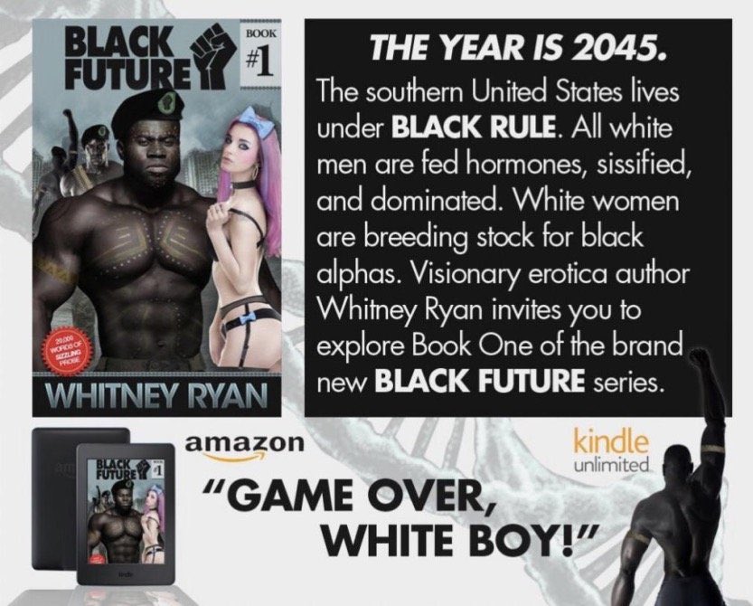 So a bit of clarification on Black Future: an Interracial Sissy Story by Wh...