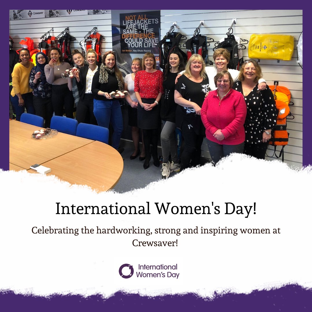 Today we celebrated International Women’s Day! 

Now, we know we’re a little early... but we didn’t want to miss the opportunity to gather all of our hardworking women at #Crewsaver and celebrate! 💜🎉👏🏻

#TeamCrewsaver | #InternationalWomensDay | #Crewsaver | @survitec
