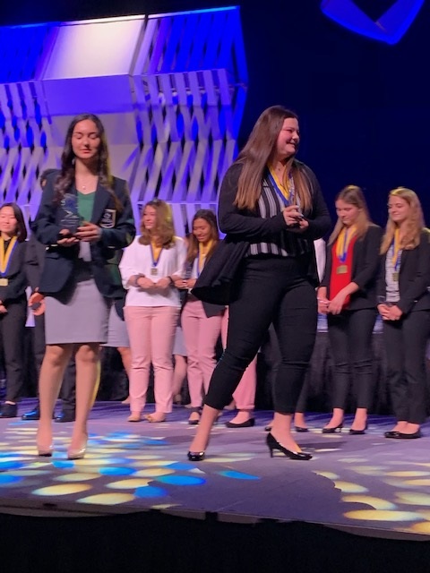 MrsCarloni's tweet photo. Ramsey DECA had four qualifiers for ICDC! Congrats Michael, Julia, Sophia and Ava! https://t.co/60Bn58mjIj