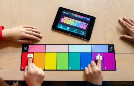 SomersetLib's tweet photo. Make some noise at #Williton Library tomorrow (7th March) from 10.30-12.30 - the #DigitalDen will feature #Specdrums and a Coding Jam - have some fun turning colours into music! All free - just pop in https://t.co/obyb7ZqJIP