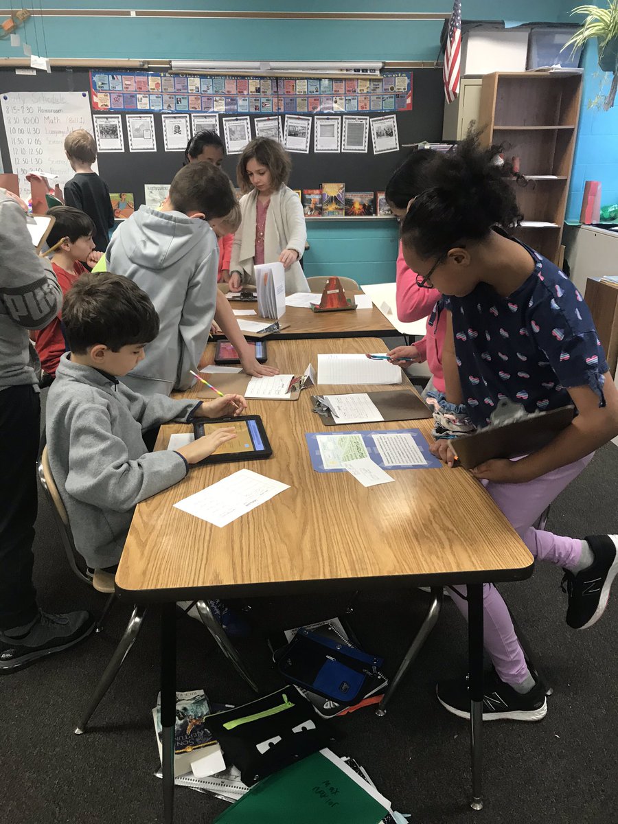 mrsarnoldspack's tweet photo. Shaking up our learning in 4th grade with volcanoes and earthquakes. @wolvestweet @4thgradewolves #personsonalizedlearning https://t.co/T9Wnqdwa1b
