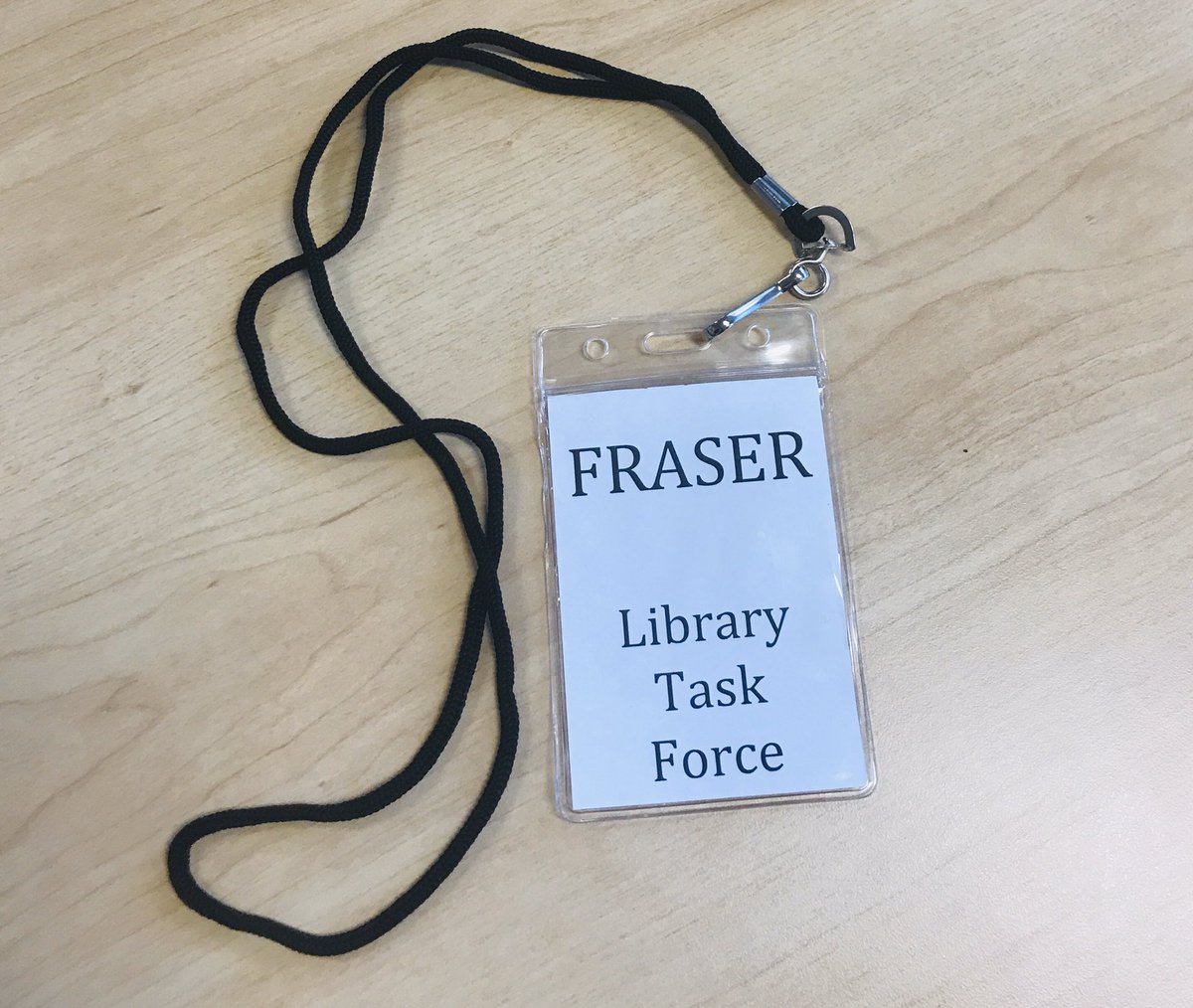 So happy to welcome our newest member to our Library Task Force! @OakHillNewton