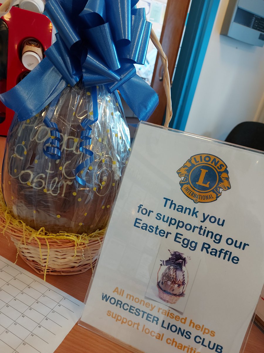 LyppardHub's tweet photo. When you are at the Hub make sure you enter the giant Easter egg draw for the Worcester Lions @Worcester105M All proceeds go to local charities 👍👍👍 https://t.co/5nPuLd4mTh