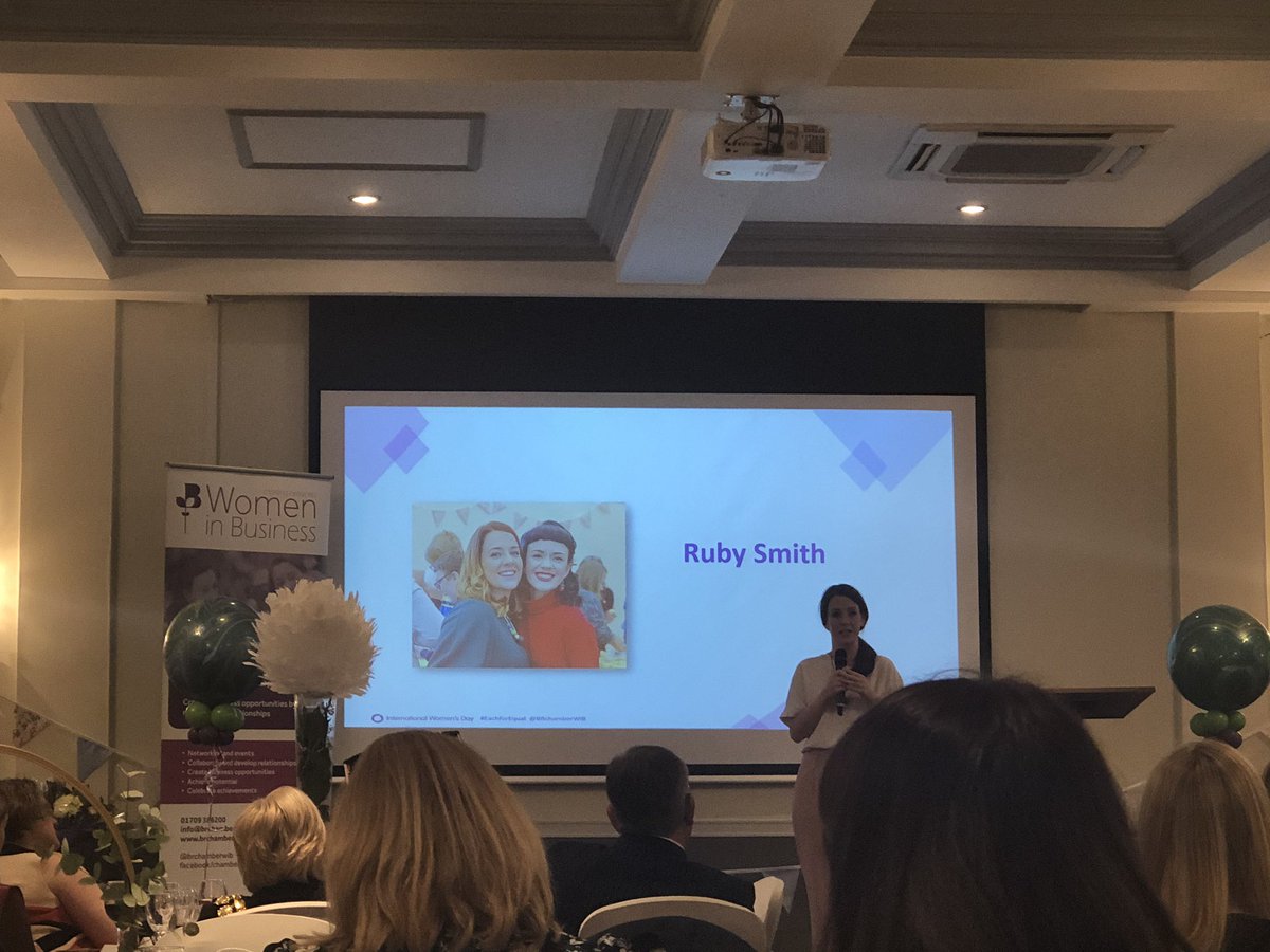 lottietaylor1's tweet photo. Wow @RubySmith19 what a story. You do amazing work and love that you followed your dream of delivering #kindness @brchamberwib #IWD2020 #EachforEqual https://t.co/rsyjxkZMoF