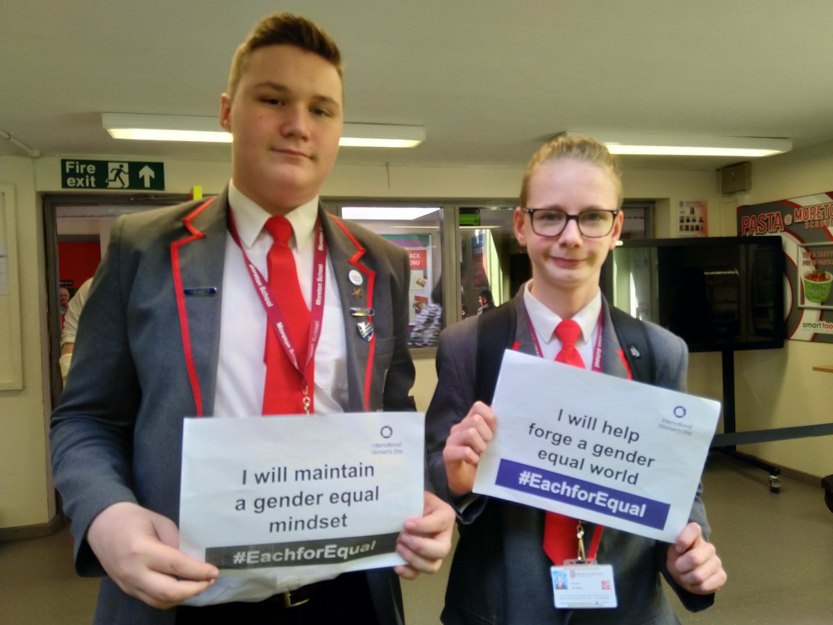 Look at these awesome pupils supporting #InternationalWomenDay2020