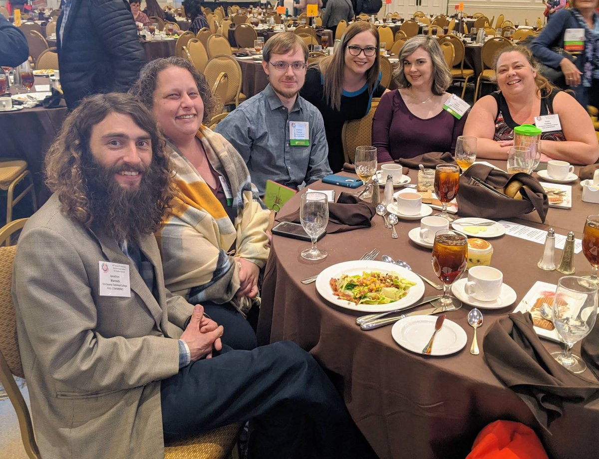 jbhulehan's tweet photo. The @tctcedu crew at #NOSS2020. #studentsuccess https://t.co/9eXPwbbfcQ