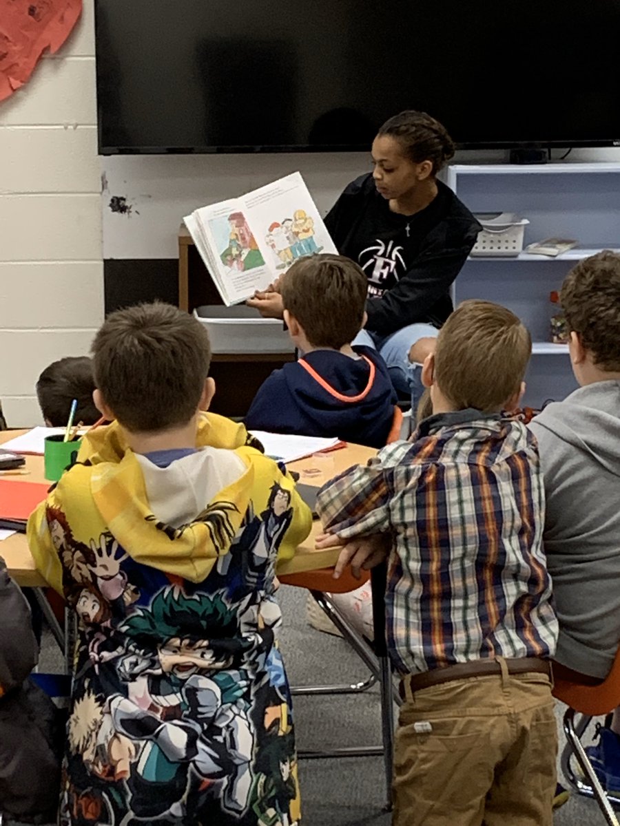 GlenAlpine's tweet photo. GAES loved having the FHS Girls Basketball Team come and read to us today! #bcpsignitelearning https://t.co/fx2XSaeeEK