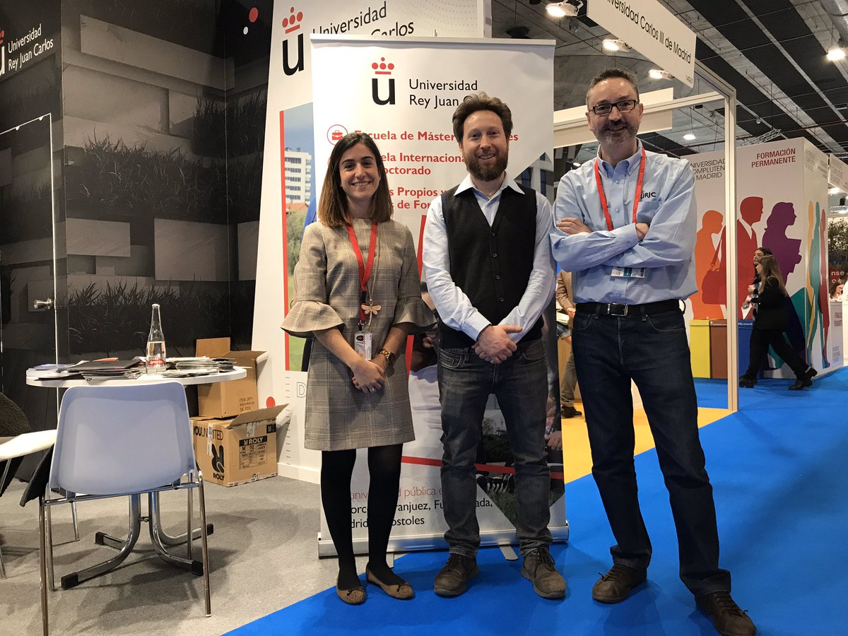 emo_urjc's tweet image. Seguimos en @foropostgrado dando a conocer nuestra oferta educativa. @urjc