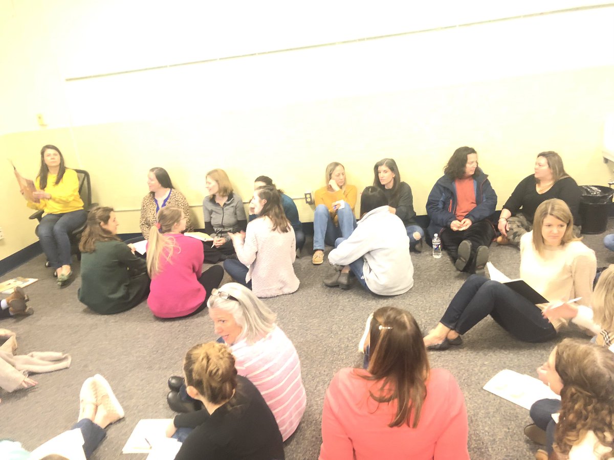 MSWorkshopping's tweet photo. Educators thinking deeply about how to truly engage students in meaningful &amp; authentic conversations through book clubs 📚 https://t.co/9XQX6LaKjf