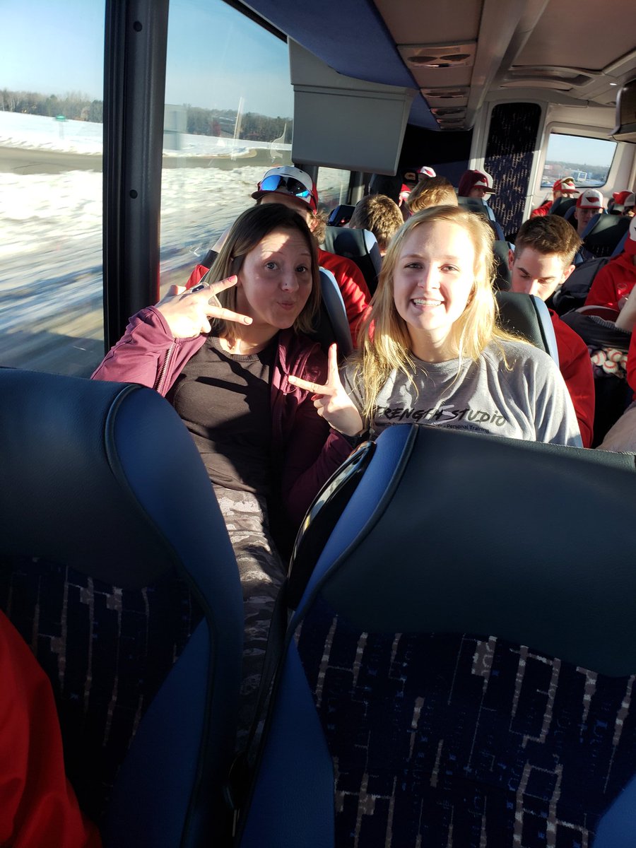 CLCraidersWBB's tweet photo. What's two All-Conference basketball players do when they finish a season? Become All-American managers!! https://t.co/ziW2QBbN2J