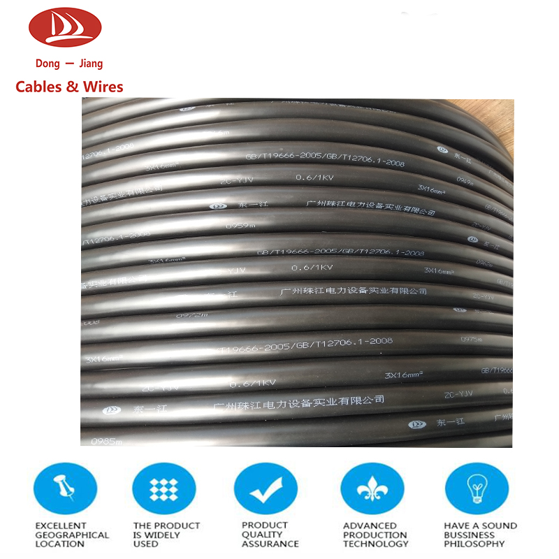 dongjiangcable's tweet image. Copper XLPE PVC Insulated Power Cable 5x16 mm2 YJV NYM Cable - a perfect 4 core electrical cable to give you a delight day! #4coreelectricalcable #electricalwirescable #differenttypesofelectricalcable