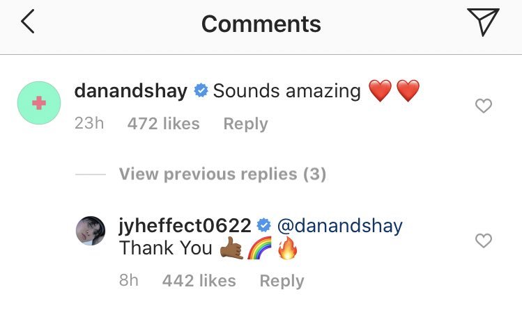 CNBLUE_B_Spain's tweet photo. [#INSTAGRAM #IG_video #CNBLUEleader #JUNGYONGHWA #정용화 #danandshay #10000hours][2020/3/5] Dan and Shay le comentaron el Vídeo de la Cover de su Canción “10,000 hours” que hizo YONG HWA! | @danandshay Left a Comment on @jyheffect0622… https://t.co/5JbuPidbsh https://t.co/O1rnnssreB