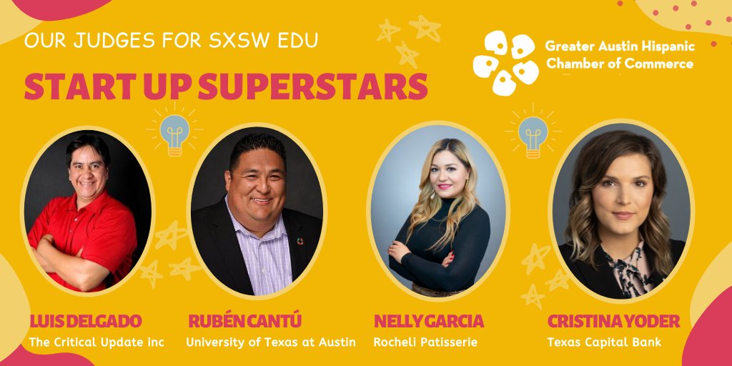 We are beyond excited to recognize budding entrepreneurs for their innovative projects that are bound to make a difference! 💡💫✨
Join us: bit.ly/StartUpSuperst…
#GAHCCStartUp #youngentrepreneurs #GAHCCFamilia