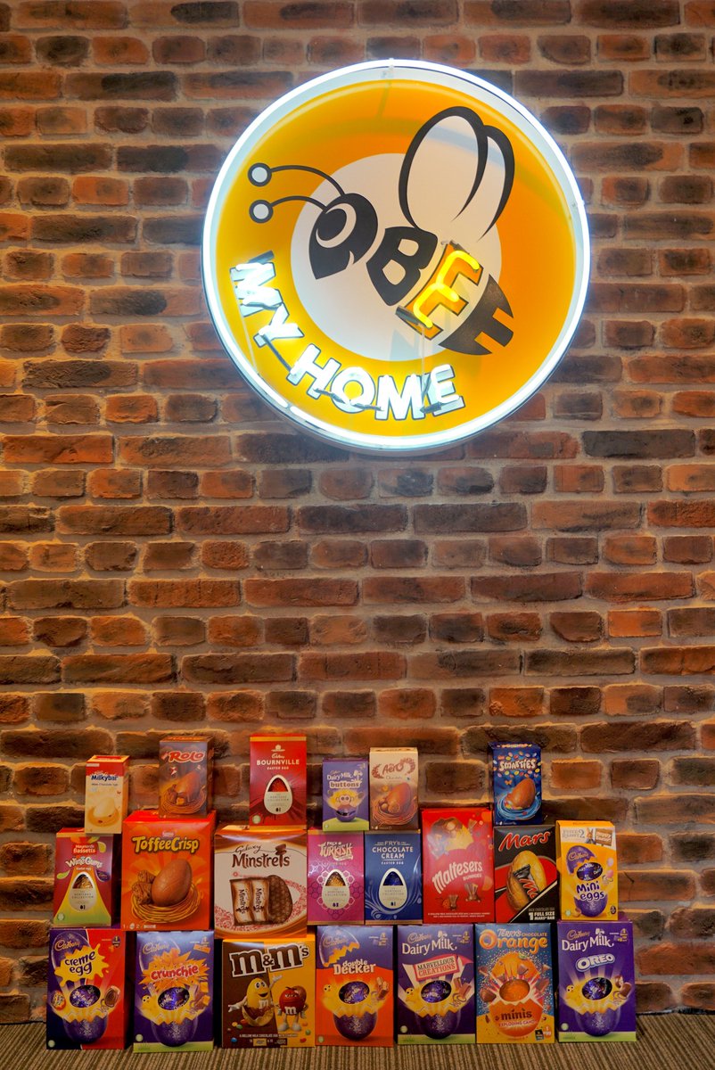 🐝 BEEMYHOME EASTER GIVEAWAY! 🐝

Between now and Easter we will be adding to our Egg Wall. To be in with a chance of winning EVERY egg on our wall;

1. Like the BeeMyHome Facebook Page
2. Share this post
3. Tag a friend

Winner announced Wed 8th April 2020.  T&amp;C's apply.