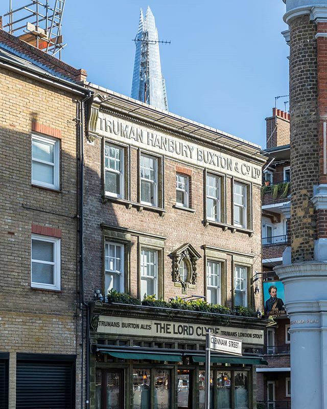 LordClydePub's tweet photo. Rained all day yesterday and today is glorious. Here's a photo from a few weeks back of the LC in all her glory. As you can see we are just a stones throw away from the Shard. We have seating out the front ready for warmer months and some exciting plans!… https://t.co/slVEeJxsdr https://t.co/e8bbhujtRF
