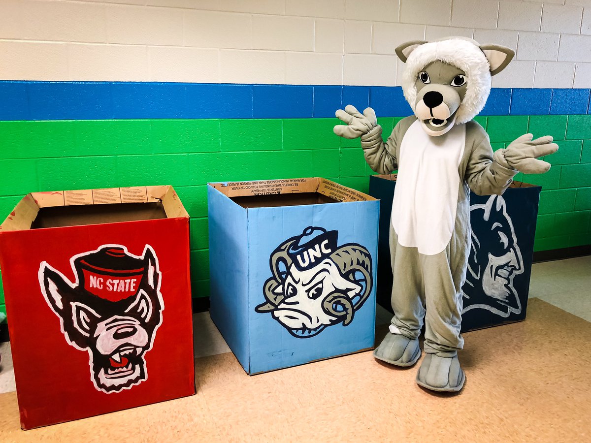 TimberDrivePTA's tweet photo. Don’t forget our ACC food drive challenge kicks off on Tuesday. Students can place their food items in their favorite team box to earn points for their team!!! @TimberDriveES https://t.co/kjJFp2dKf4