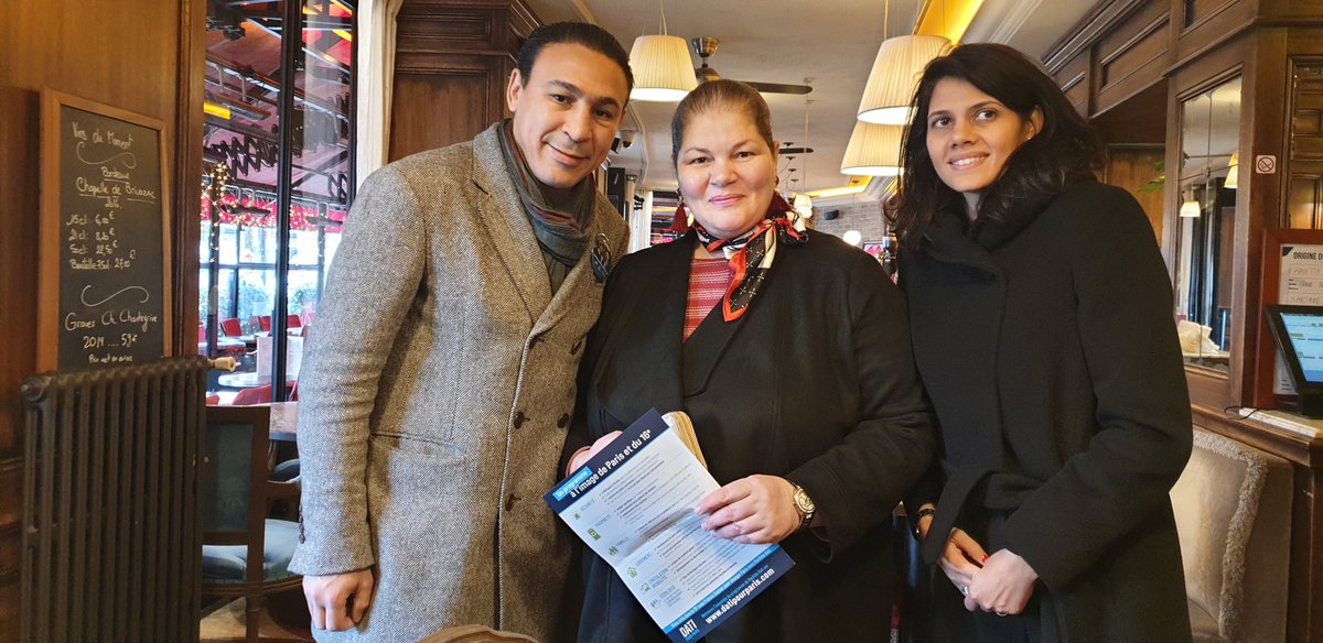 samiabadat's tweet photo. #Exelmans, #PorteDeStCloud #Molitor avec mes dynamiques colistiers nous sommes présents partout pour échanger avec les habitants du 16 sur les élections municipales. Pour le changement à Paris, une seule solution @fszpiner dans le 16e et @RachidaDati a Paris cc @ClaudeGoasguen https://t.co/peuH7G81A6