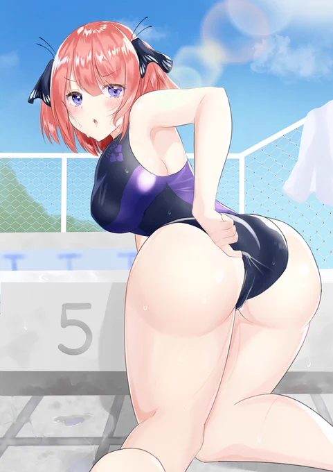 「何ジロジロ見てんのよ……」
#五等分の花嫁
#中野二乃 