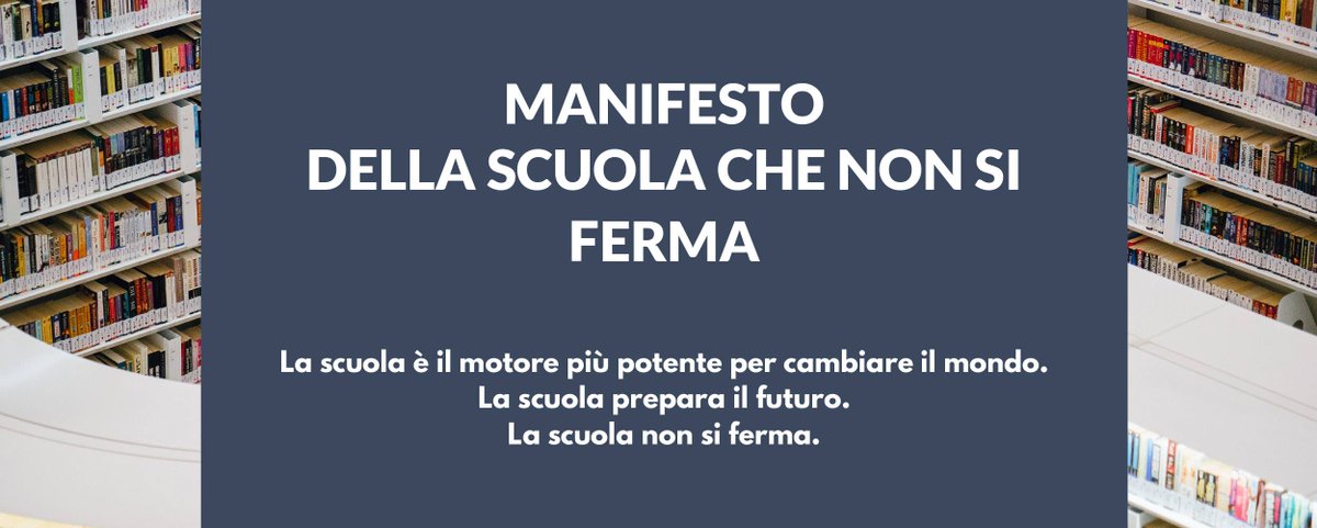 Vuoi sostenere anche tu #lascuolachenonsiferma e aderire al manifesto? Condividi questo tweet sui tuoi canali social!

indire.it/wp-content/the…