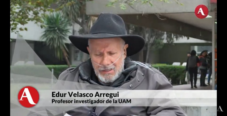 #AristeguiEnVivo | Estamos en directo desde la UAM Azcapotzalco con el académico Edur Velasco Arregui, quien lleva 31 días en huelga de hambre para hacer escuchar sus demandas a las autoridades de la institución 👉 ow.ly/ro7Q30qnIqY