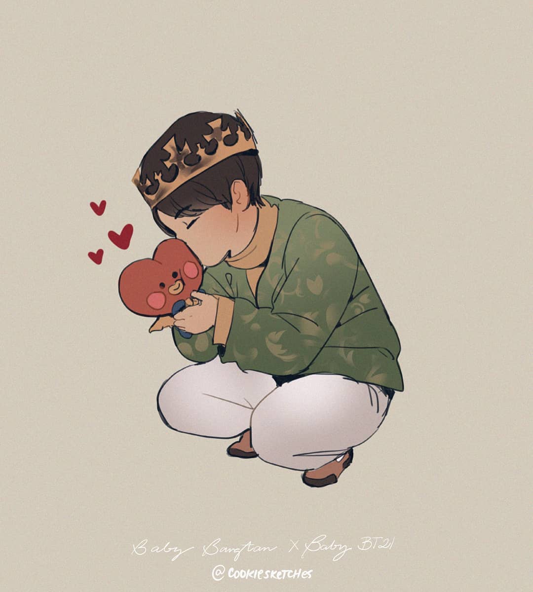 cookiesketches's tweet photo. (2/2) Baby Bangtan x Baby BT21: Maknae Line

#JIMIN #TAEHYUNG #JUNGKOOK #btsfanart https://t.co/DhOJXOf5ej
