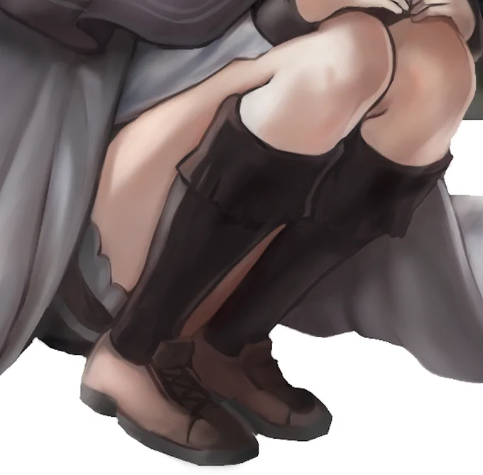 #太もも晒すとフォロワー増えるって聞いたんですが
ふむ? 