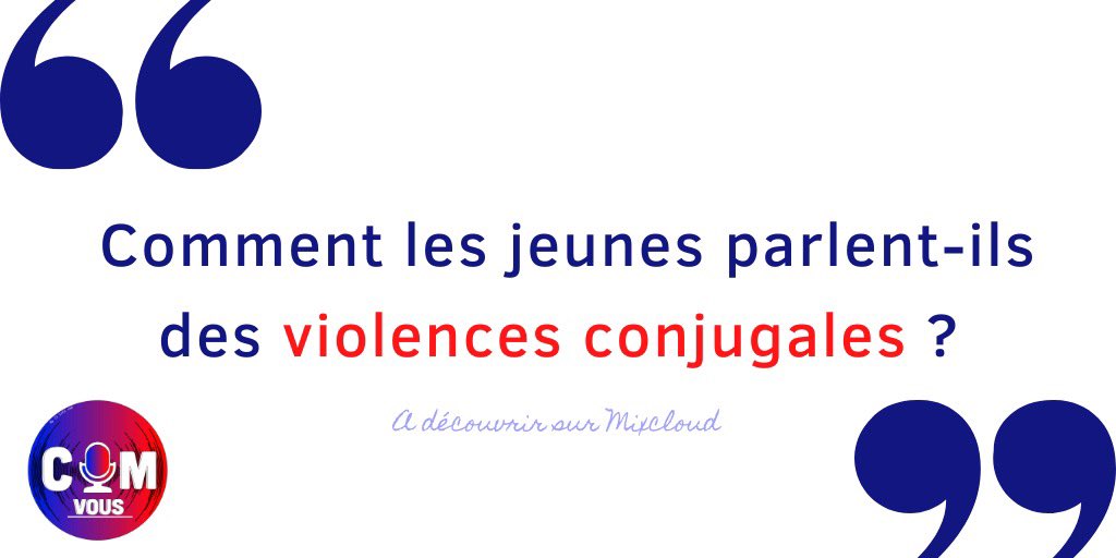 ComvousL3's tweet photo. 📻 Violences conjugales : qu’en pensent les jeunes ? Un sujet émouvant abordé sur notre webradio #violencesconjugales #webradio #comvous #L3infocom
https://t.co/9Ai4h7Hslg https://t.co/MCy7gSswAU